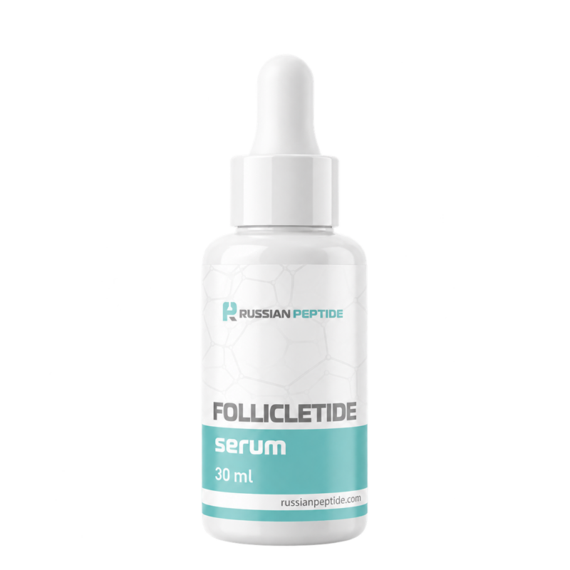 Follicletide 30 мл — белый флакон с пипеткой-дозатором